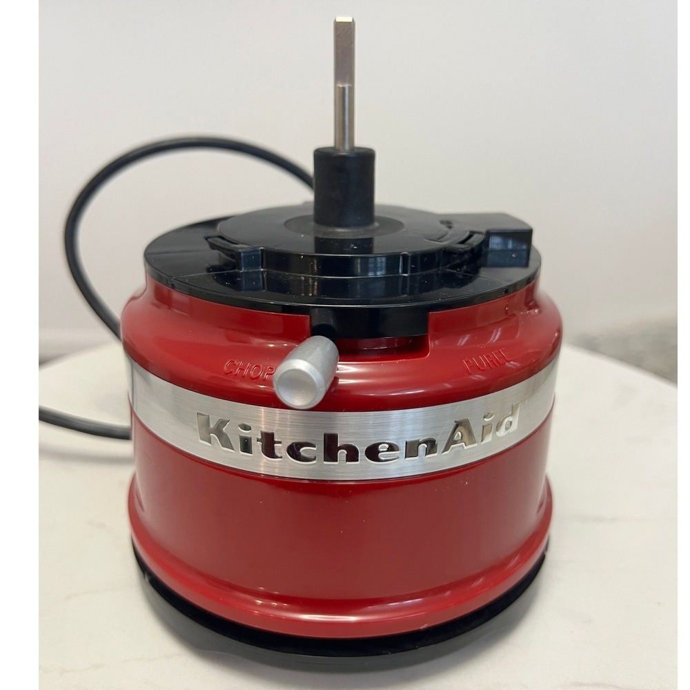 KitchenAid 5 Cup Food Fruit Chopper KFC0516 Replacement Motor Base‎ Empire Red